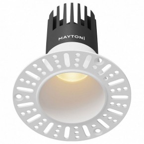 Встраиваемый светильник Maytoni Dip DL120-10W-2.7K-TRS-W в Асбесте - asbest.ok-mebel.com | фото