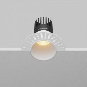 Встраиваемый светильник Maytoni Dip DL120-10W-2.7K-TRS-W в Асбесте - asbest.ok-mebel.com | фото 6