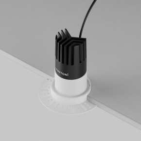 Встраиваемый светильник Maytoni Dip DL120-10W-2.7K-TRS-W в Асбесте - asbest.ok-mebel.com | фото 7