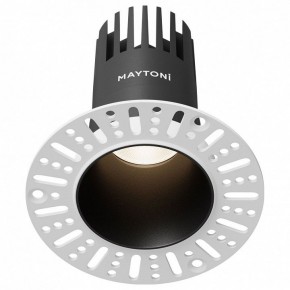 Встраиваемый светильник Maytoni Dip DL120-10W-4K-TRS-B в Асбесте - asbest.ok-mebel.com | фото