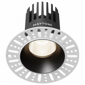 Встраиваемый светильник Maytoni Dip DL121-15W-4K-TRS-B в Асбесте - asbest.ok-mebel.com | фото
