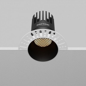 Встраиваемый светильник Maytoni Dip DL122-15W-2.7K-TRS-B в Асбесте - asbest.ok-mebel.com | фото 7