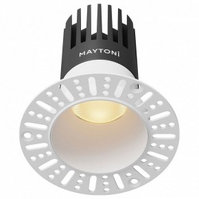 Встраиваемый светильник Maytoni Dip DL122-15W-2.7K-TRS-W в Асбесте - asbest.ok-mebel.com | фото