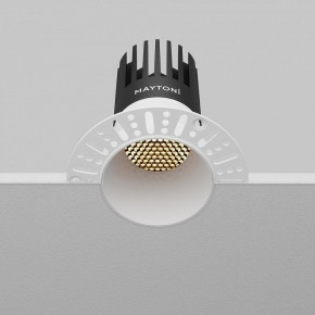 Встраиваемый светильник Maytoni Dip DL122-15W-2.7K-TRS-W в Асбесте - asbest.ok-mebel.com | фото 7