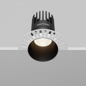 Встраиваемый светильник Maytoni Dip DL122-15W-4K-TRS-B в Асбесте - asbest.ok-mebel.com | фото 4