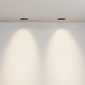 Встраиваемый светильник Maytoni Lens DL105-12W3K-B в Асбесте - asbest.ok-mebel.com | фото 3