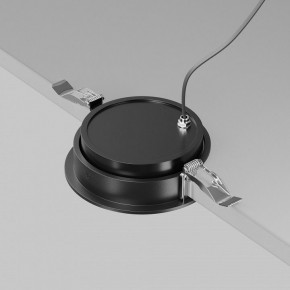 Встраиваемый светильник Maytoni Lens DL105-12W3K-B в Асбесте - asbest.ok-mebel.com | фото 4