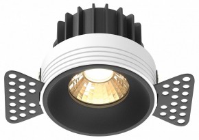 Встраиваемый светильник Maytoni Round DL058-12W2.7K-TRS-B в Асбесте - asbest.ok-mebel.com | фото