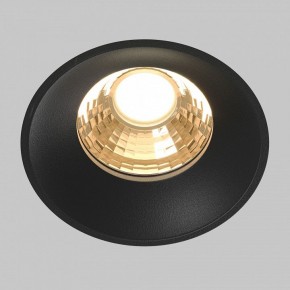 Встраиваемый светильник Maytoni Round DL058-12W2.7K-TRS-B в Асбесте - asbest.ok-mebel.com | фото 2