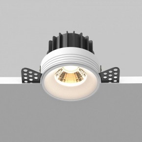 Встраиваемый светильник Maytoni Round DL058-12W2.7K-TRS-W в Асбесте - asbest.ok-mebel.com | фото 3