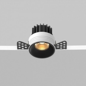 Встраиваемый светильник Maytoni Round DL058-7W2.7K-TRS-B в Асбесте - asbest.ok-mebel.com | фото 4